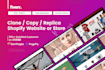 copy shopify store, clone shopify store, and duplicate shopify store