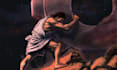 create sick illustrative metal, punk, rock album cover