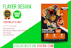design flyer for your business and restaurant