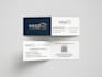 design a modern luxury bi fold business card