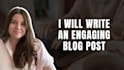 write your business blog post