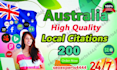do australia local citations for local SEO