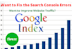 do fix google index errors in the search console
