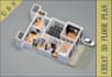 convert 2d architecture plan to 3d floor plan render and model in sketchup 12hrs