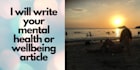 write your wellbeing blog post