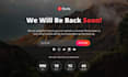 make coming soon or construction or maintenance page within 24 hours