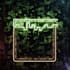 create a 3d neonsign and a render of your choice