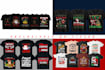 create custom fall, thanksgiving, christmas t shirt designs