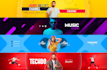 design attractive youtube banner and logo