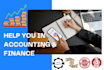 help you in project management, accounting and finance