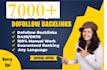 create white hat high quality contextual dofollow backlinks