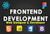 your front end web developer with HTML, CSS, react js, javascript