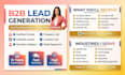 do b2b lead generation, linkedin leads, email list building