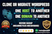 migrate your wordpress website to a new host with zero downtime