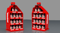 design any kind of 3d product display for you