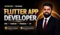 do flutter app development for ios and android mobile app