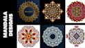 create an amazing mandala design and mandala logo