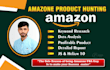 do product research ,amazon