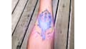 create neon effect animated tattoo