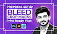 add bleed and crop marks, fix print file issues