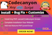 install and setup any codecanyon PHP, laravel script on your cpanel hosting