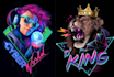 create a unique and custom logo
