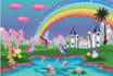 create colorful children book illustrations
