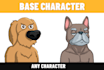 design nft art base character