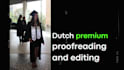 proofread and edit your dutch text to perfection