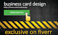 design professional business card
