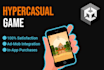 addictive hyper casual mobile games in unity