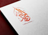 design trendy arabic calligraphy logo