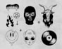 create flash tattoo illustration