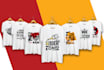create custom tshirt, hoodie, and hoodie graphic for clothing brand and merch