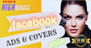 design professional and high converting facebook ads covers