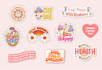 design custom motivational stickers, funny and cute stickers