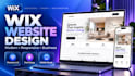 design or redesign a professional wix business website