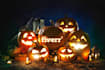 carve your logo or text on halloween pumpkin