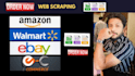 build amazon, walmart, ebay, yellowpages scrape for data scraping, web scraping