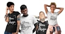 create awesome realistic t shirt mockups