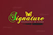 design elegant handwritten unique  signature logo