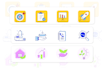 design a unique custom icon set for your website