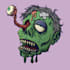 draw  zombie  illustration from your reference