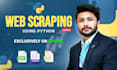 be your python web scraping expert and build a data scraper anti bot bypass