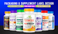create perfect product label design for your product