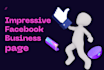 create impressive facebook business page