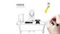 create whiteboard animated doodle video