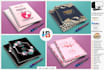 notebook, journal, planner cover and interiors design