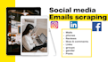 web, data scraping, scraping emails, website scraping