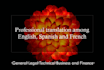 translate into en, fr, spa fastly and accurately